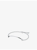 Tiffany T Smile 18ct white gold bracelet, 15.86cm (British brand)