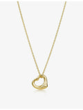 Tiffany & Co Elsa Peretti Open Heart 18ct gold necklace, UK version