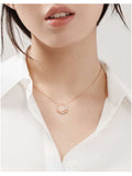 Tiffany & Co Vine Circle pendant 18ct rose gold - British product