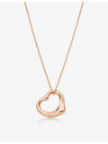 Tiffany & Co. Open Heart rose-gold pendant, imported from the UK