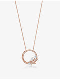 Tiffany large 18ct rose gold 0.70ct diamond pendant, imported from the UK