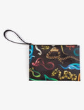 Toiletpaper Seletti snakes vegan leather pouch bag 20cm, imported from the UK