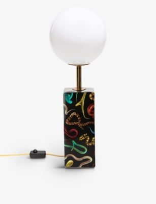 Seletti TOILETPAPER Snakes table lamp 70cm, UK version