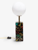 Seletti TOILETPAPER Snakes table lamp 70cm, UK version