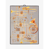 Seletti Trumpets glass mirror 30cm x 40cm, imported from the UK