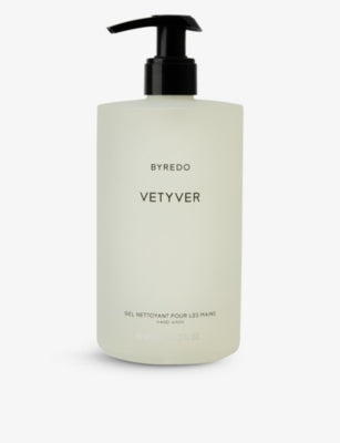 Byredo Vetyver hand wash 450ml with woody fragrance, UK version