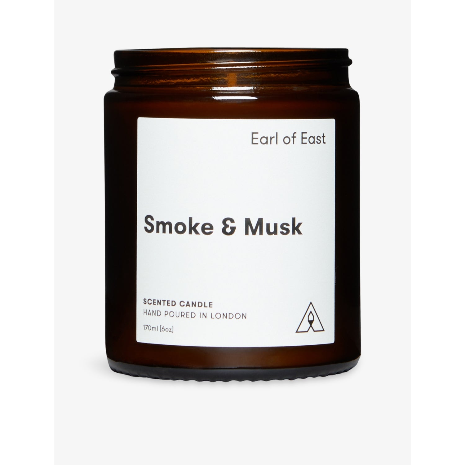 Earl of East scented candle Smoke & Musk 170ml - British product