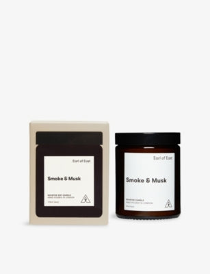 Earl of East scented candle Smoke & Musk 170ml - British product