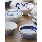Royal Doulton Pacific porcelain cereal bowls set of six 16cm (British brand)