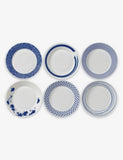 Royal Doulton Pacific Lines pasta bowls set of six 22cm, UK version
