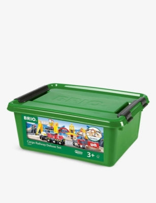 Brio Cargo Railway Deluxe Set wooden toy 54 pieces - British product
