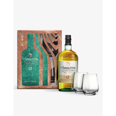 selfridges Singleton Single Malt Scotch Whisky with Tumblers 700ml- Buy online at McGrocer