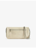 Zadig & Voltaire rock leather clutch bag, UK version