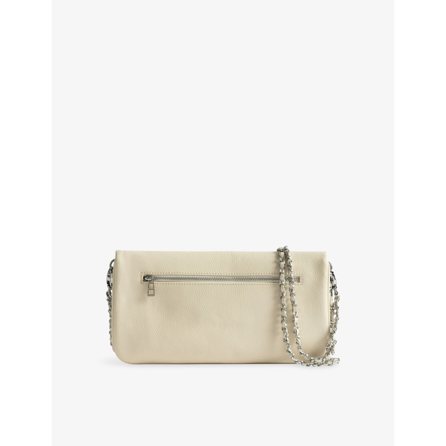 Zadig & Voltaire rock leather clutch bag, UK version