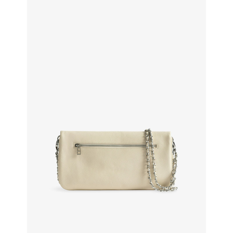 Zadig & Voltaire rock leather clutch bag, UK version