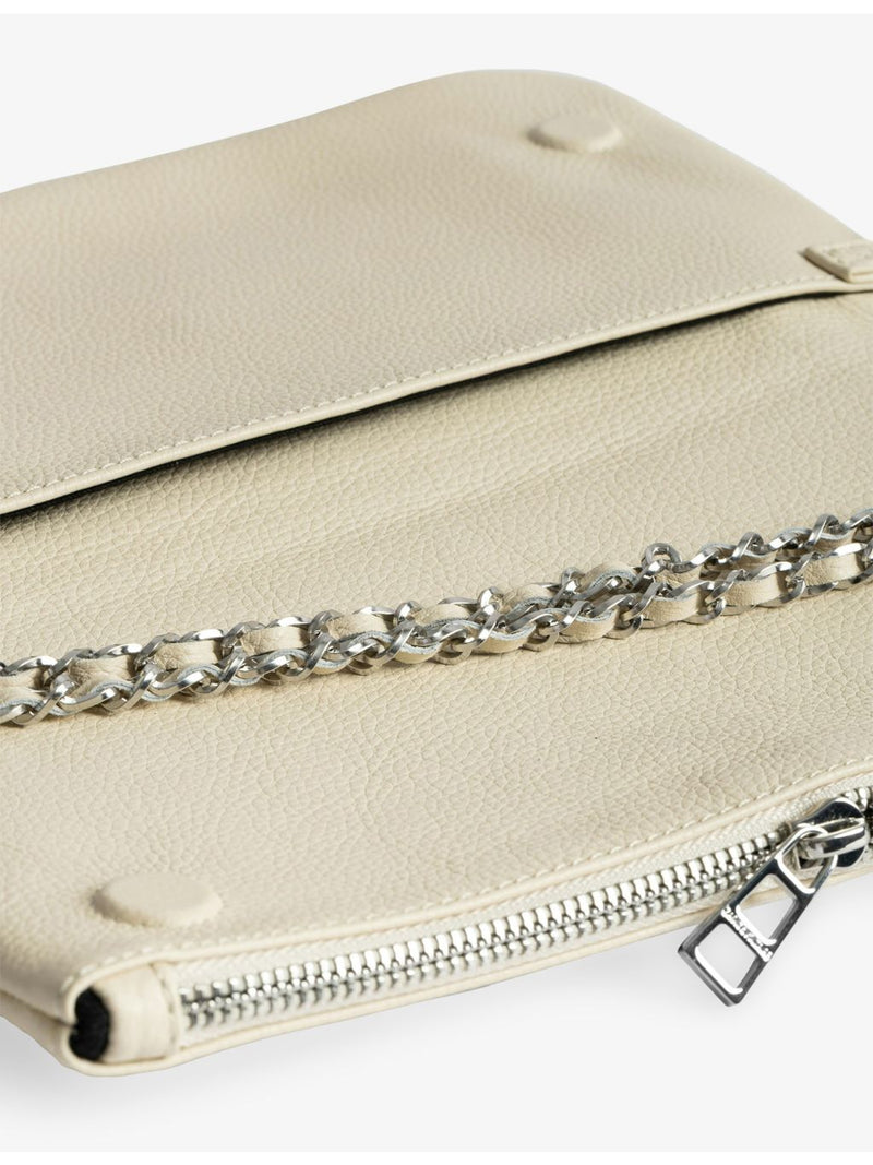 Zadig & Voltaire rock leather clutch bag, UK version