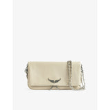 Zadig & Voltaire rock leather clutch bag, UK version