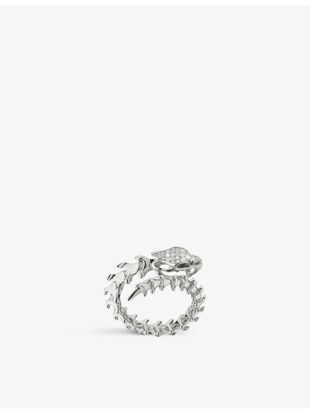 Shaun Leane Serpent Trace diamond wrap ring, imported from the UK