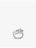 Shaun Leane Serpent Trace diamond wrap ring, imported from the UK