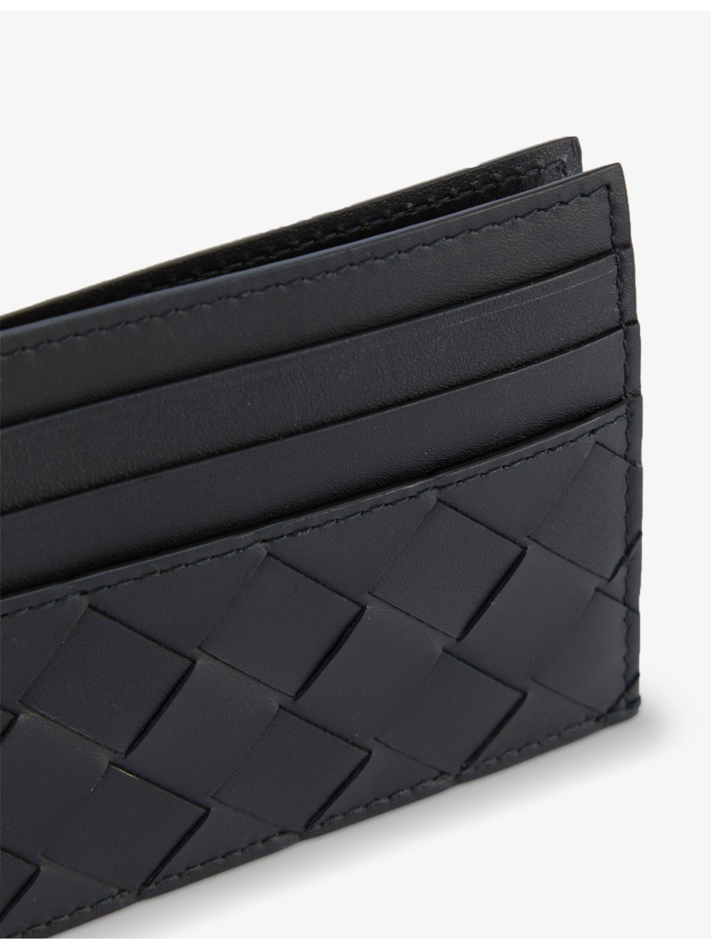 Bottega Veneta double-faced woven leather card holder 11cm - British product