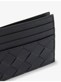 Bottega Veneta double-faced woven leather card holder 11cm - British product