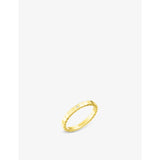 Ice Cube 18ct Yellow-Gold And Diamond Ring - 53mm