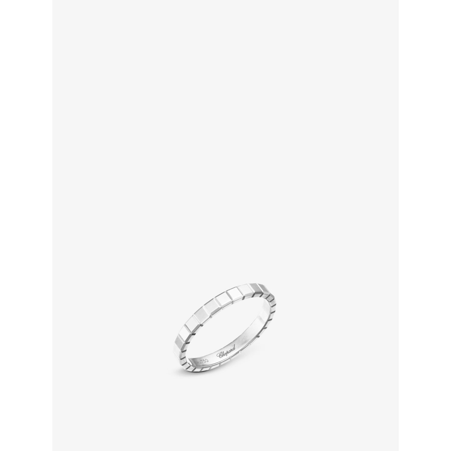 Chopard Ice Cube ring in 18ct white gold, UK version