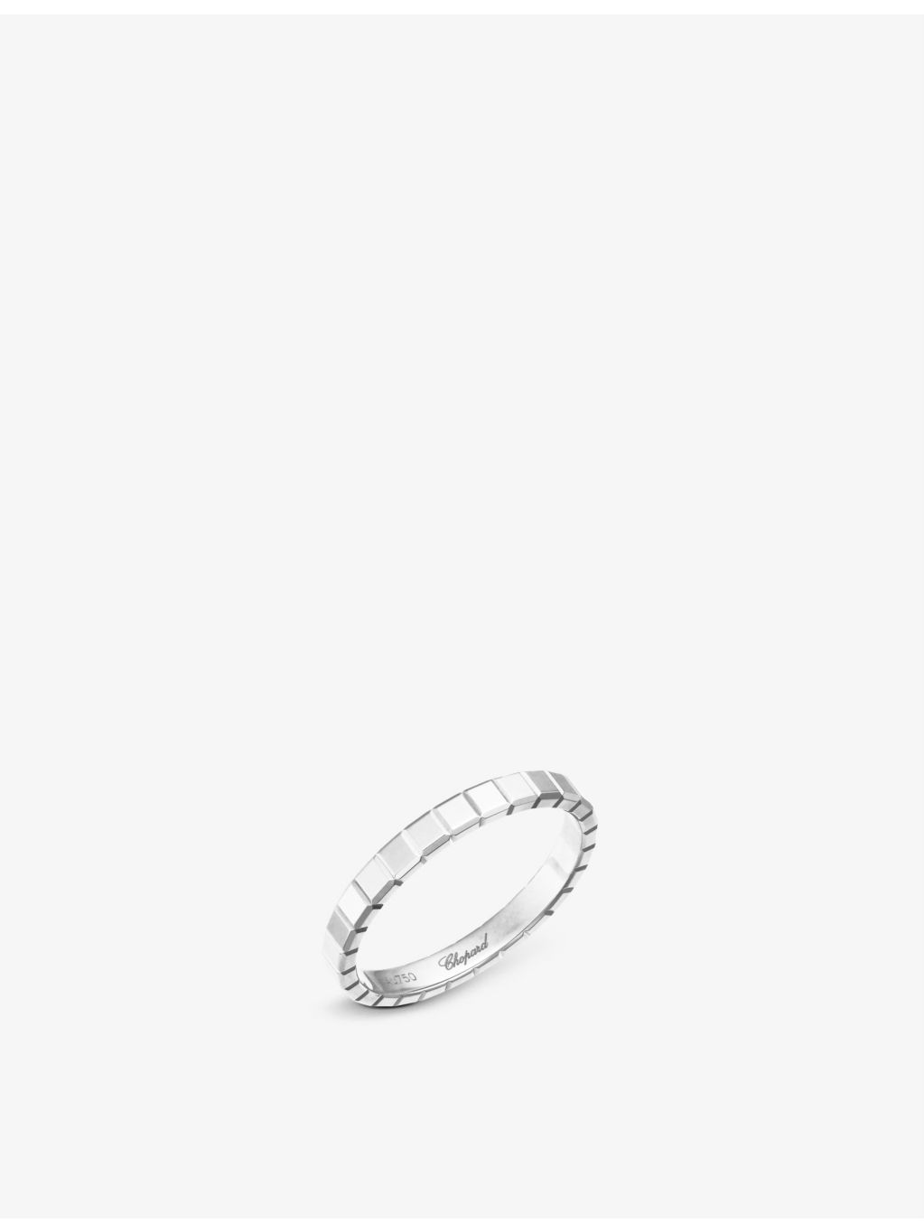 Chopard Ice Cube ring in 18ct white gold, UK version