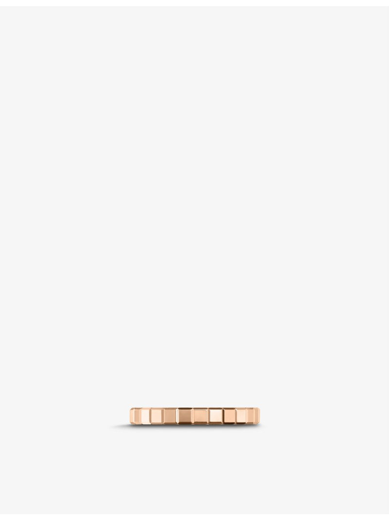 Chopard Ice Cube ring in 18ct rose gold, imported from the UK