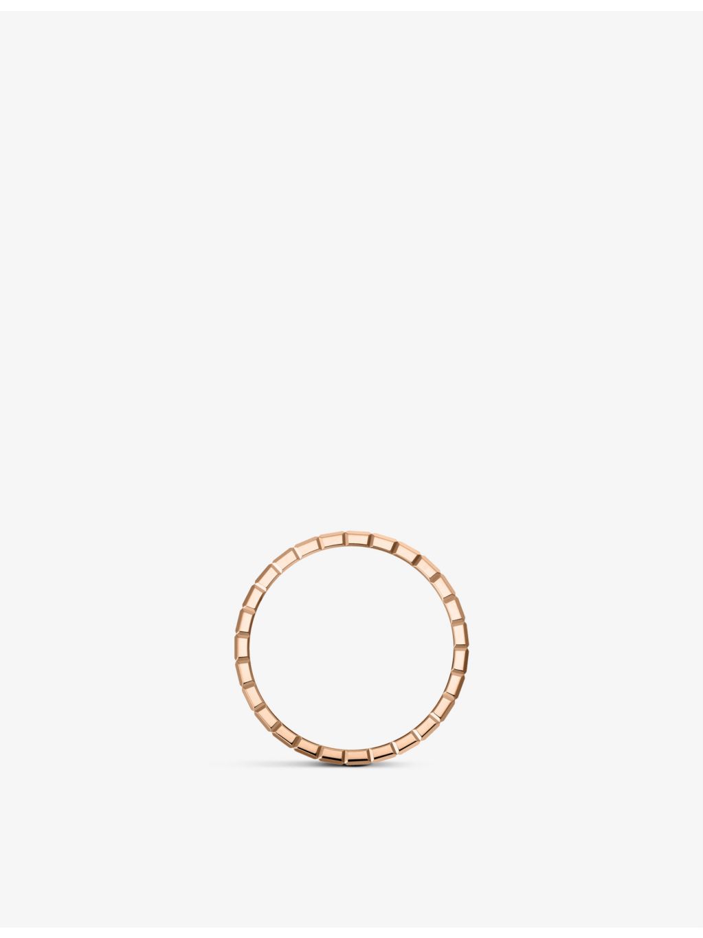 Chopard Ice Cube ring in 18ct rose gold, imported from the UK