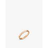 Ice Cube 18ct rose-gold ring - 54mm