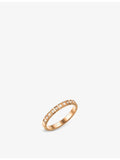 Chopard ice cube ring 18ct rose gold diamond Swiss luxury, UK version