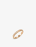 Chopard Ice Cube 18ct Rose-Gold and Diamond Ring