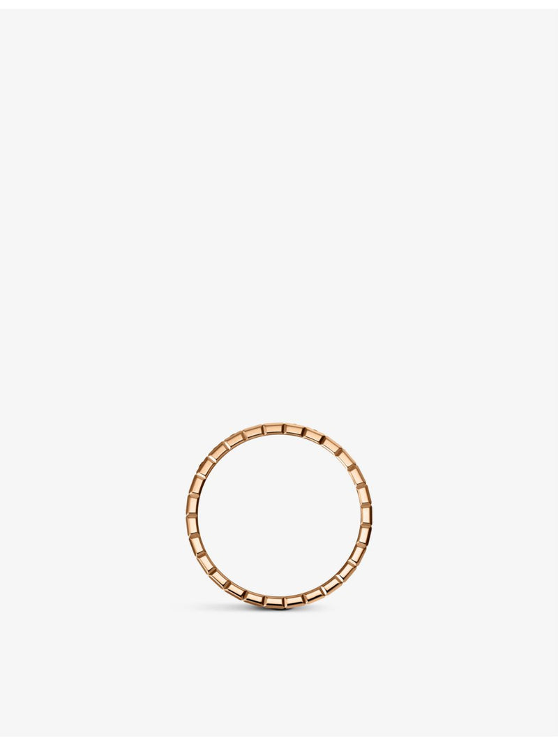 Chopard Ice Cube Pure 18ct rose gold diamond ring, UK version
