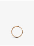 Chopard Ice Cube Pure 18ct rose gold diamond ring, UK version