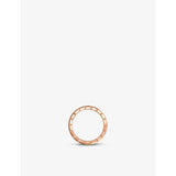 Chopard Ice Cube 18ct rose-gold 0.03ct diamond ring (British brand)