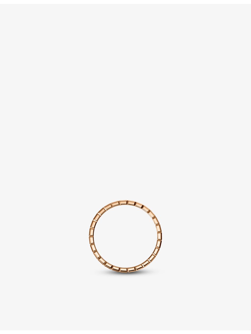 Chopard Ice Cube 18ct rose-gold diamond ring, UK version