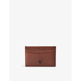 Aspinal of London logo-embellished leather card holder, UK version