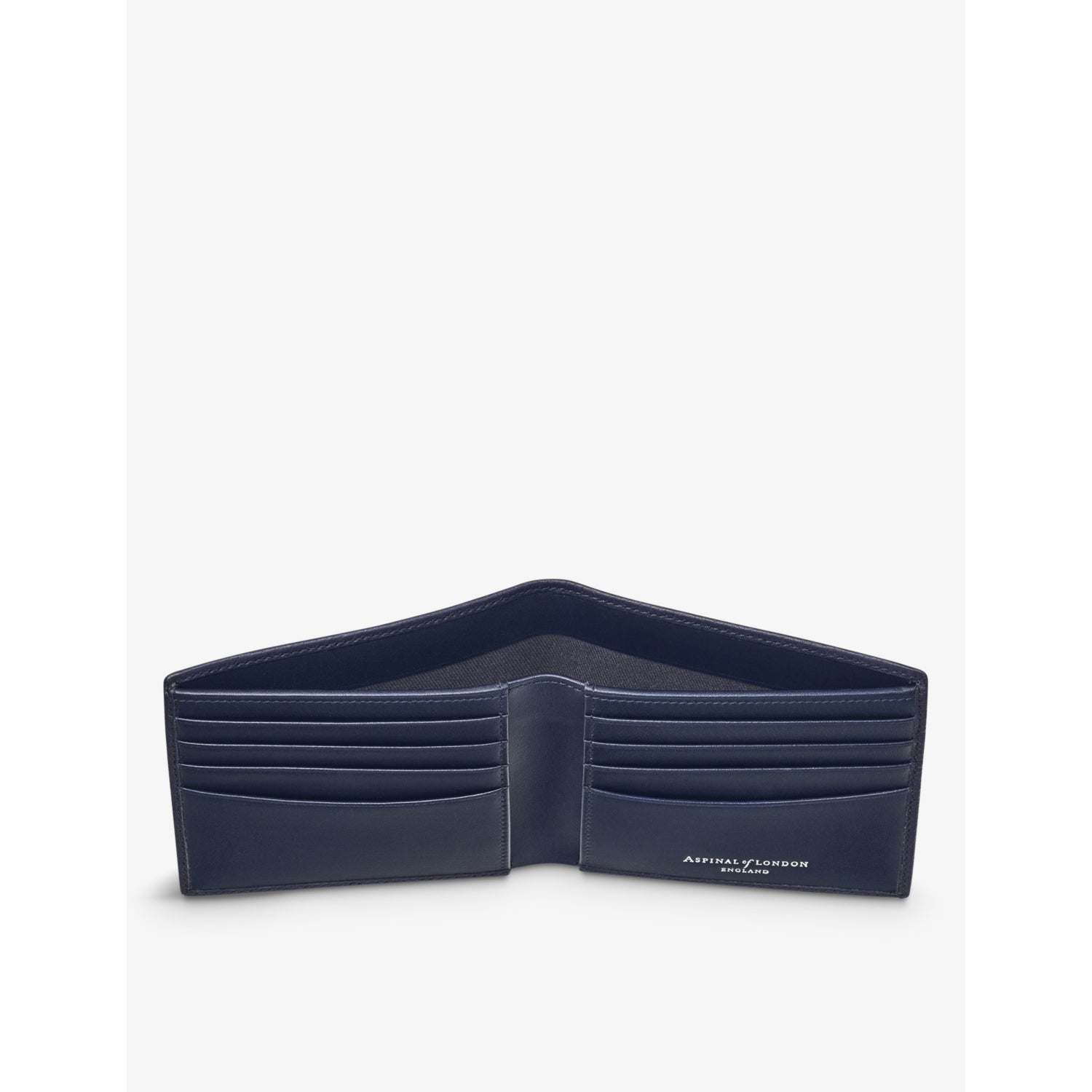 Aspinal of London logo-embellished leather wallet, imported from the UK