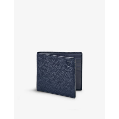 selfridges Aspinal of London Billfold Logo-Embellished Leather Wallet 8.6cm x 10.6cm- Buy online at McGrocer
