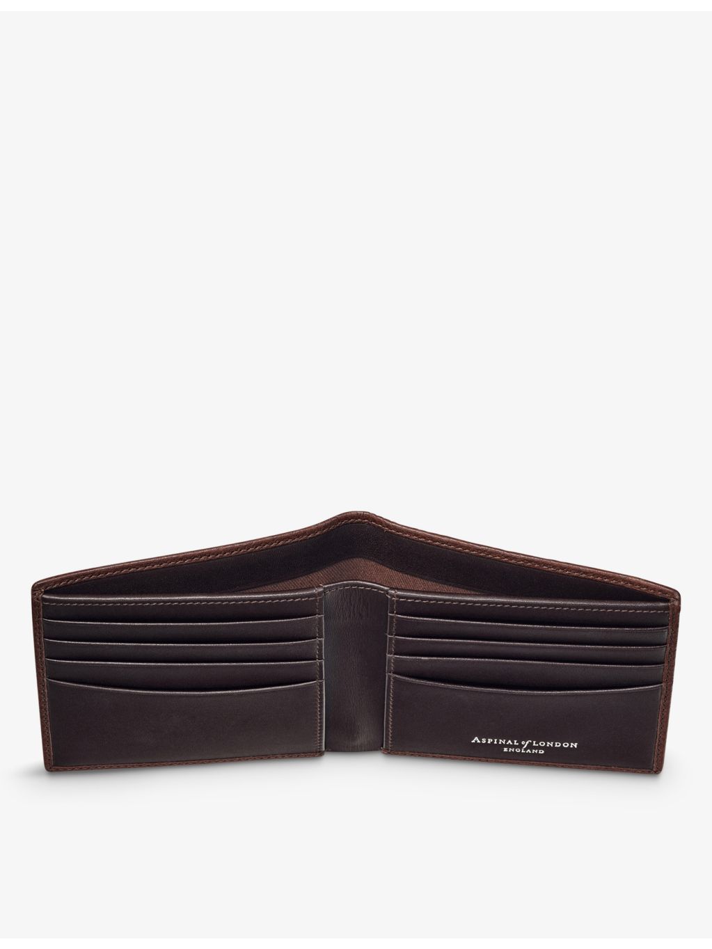 Aspinal of London leather billfold wallet, imported from the UK