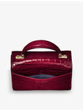 Aspinal of London Mayfair midi leather top-handle bag - British product