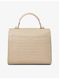 Aspinal of London Mayfair croc-embossed leather top-handle bag, UK version