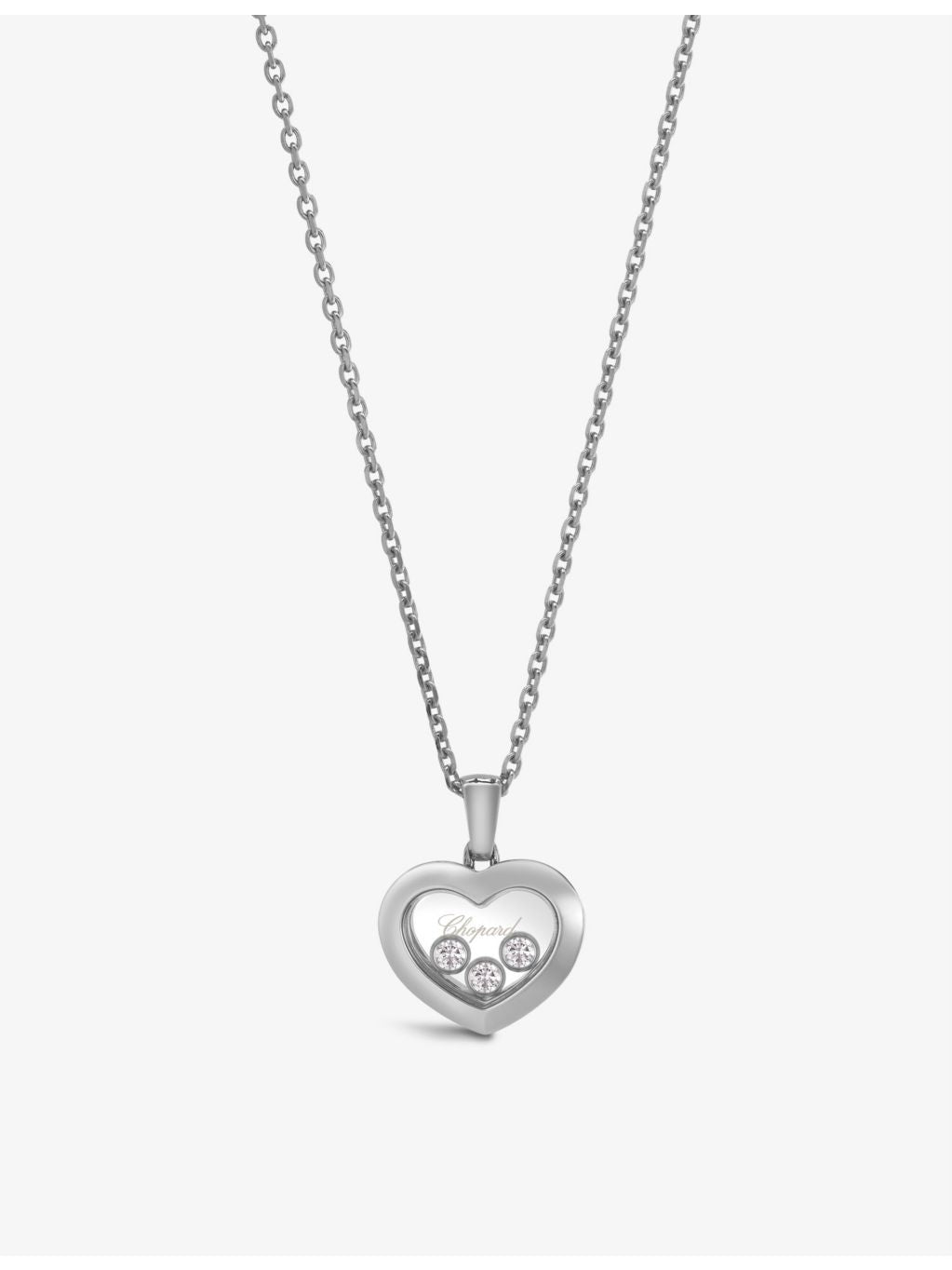 Chopard Happy Diamonds necklace 0.15ct diamond 42cm (British brand)