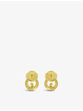 Chopard Happy Diamonds 18ct yellow gold earrings - British product