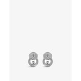 Chopard Happy Diamonds 18ct gold diamond earrings, imported from the UK