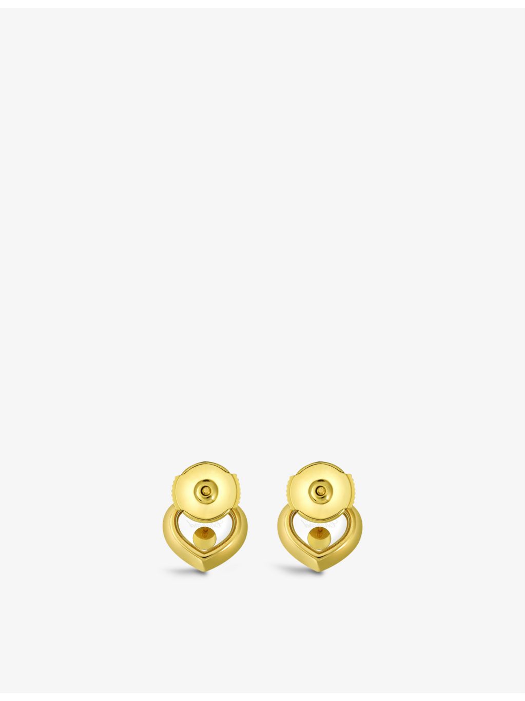 Chopard 18ct yellow gold diamond earrings (British brand)
