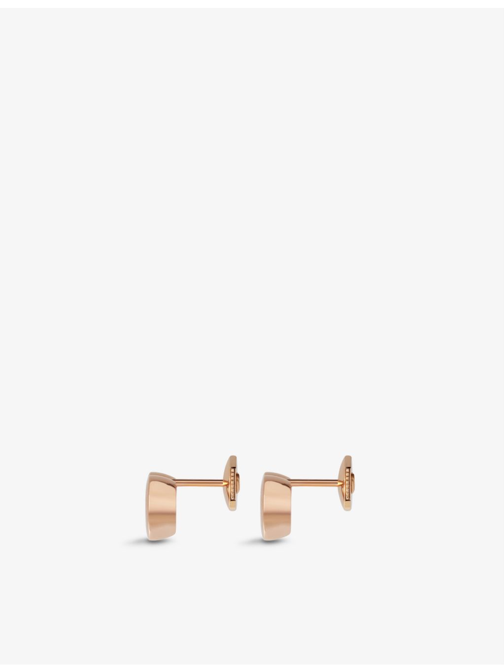 Chopard Happy Diamonds rose gold earrings 0.10ct, imported from the UK