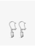 Chopard 18ct white gold diamond earrings 0.10ct, imported from the UK