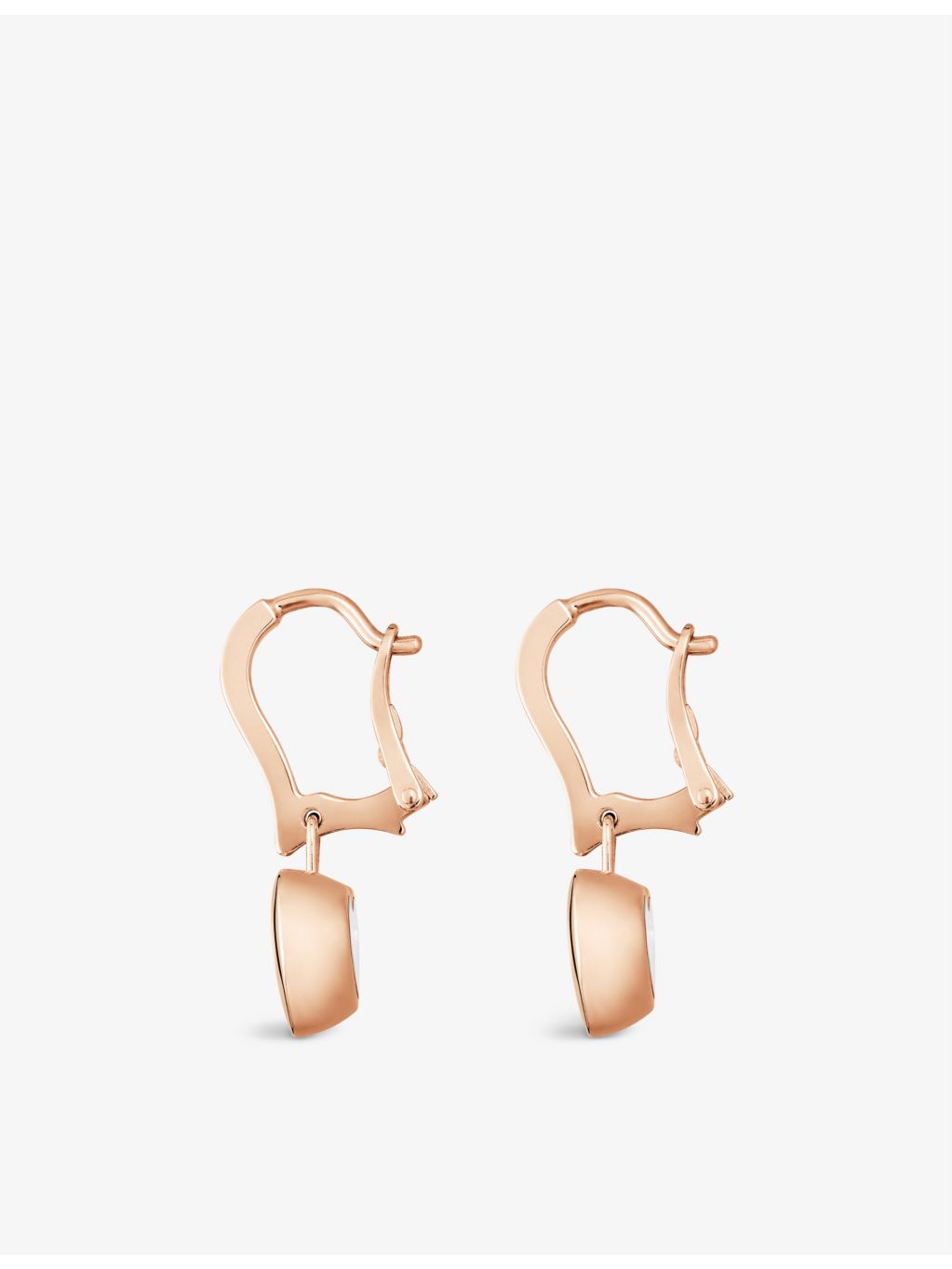 Chopard rose-gold diamond earrings 0.10ct, imported from the UK